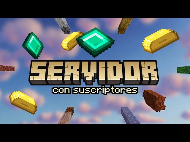 🔴 Minecraft Survival en Directo | Servidor Java y Bedrock