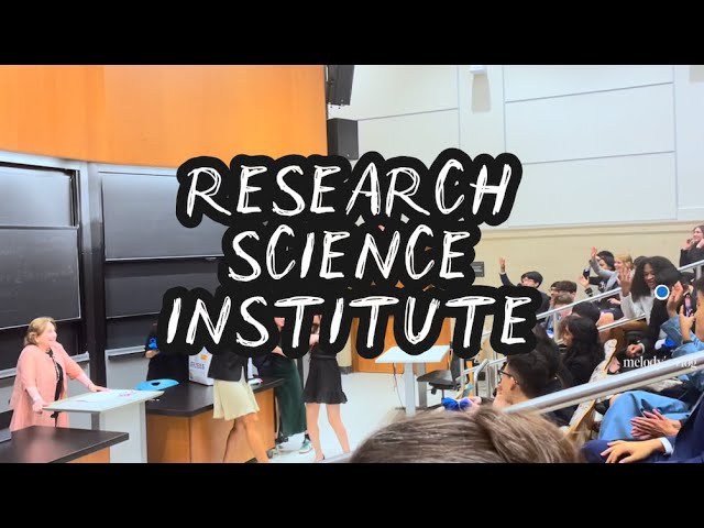 MIT Research Science Institute (RSI) 2024 vlog!