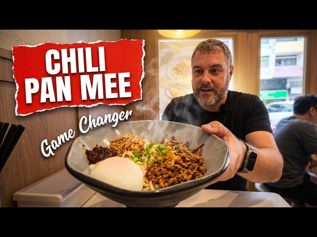 First Time Trying Super Kitchen Chili Pan Mee In Kuala Lumpur