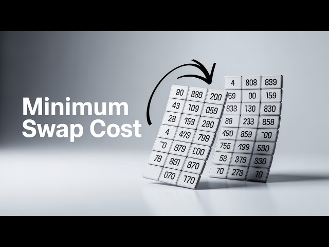 LeetCode 3868 | Minimum Cost to Equalize Arrays Using Swaps || Java | AC | Biweekly | Guide