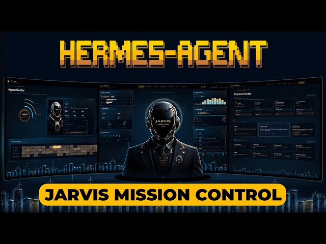 How to build a JARVIS-themed PREMIUM Hermes Mission Control dashboard