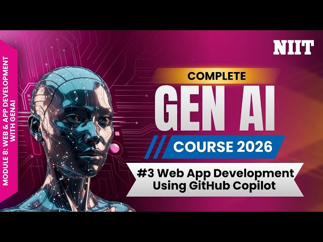 Building Angular Components  Using GitHub Copilot | NIIT GenAI Course M8S3