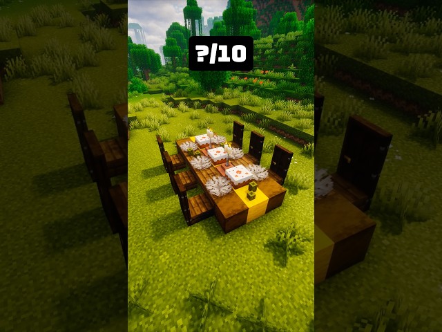 Minecraft Festive Table🎉