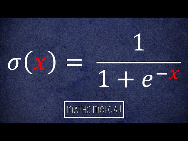 The Sigmoid Function and its Surprising Derivative!