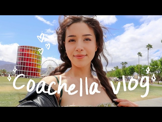 COACHELLA VLOG | traveling w friends, artist pass & going backstage!