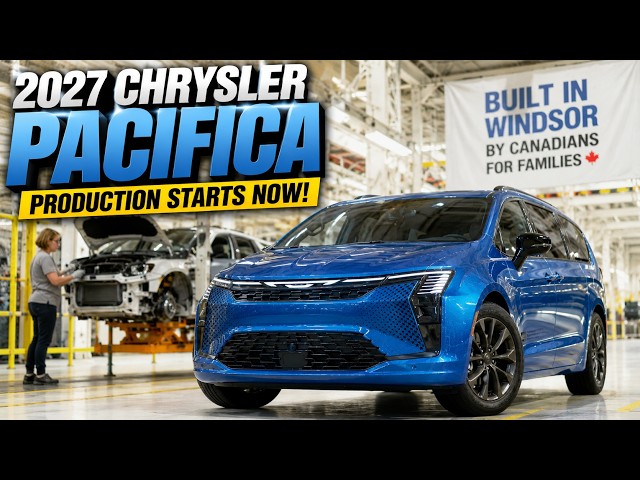 Inside Chrysler's Massive 2027 Pacifica Production Launch