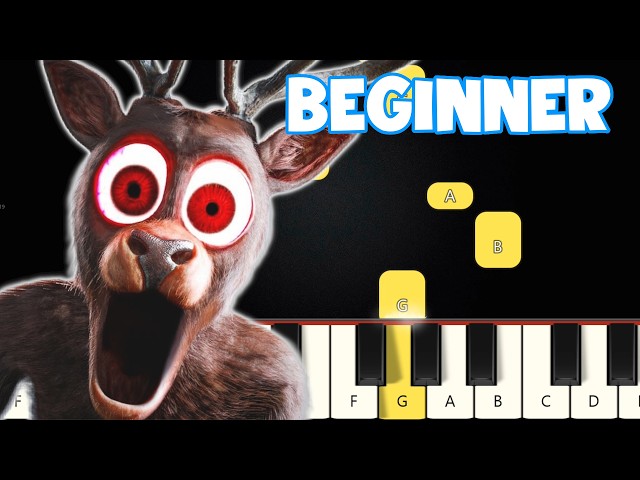 The Deer - 99 Nights | Beginner Piano Tutorial | Easy Piano