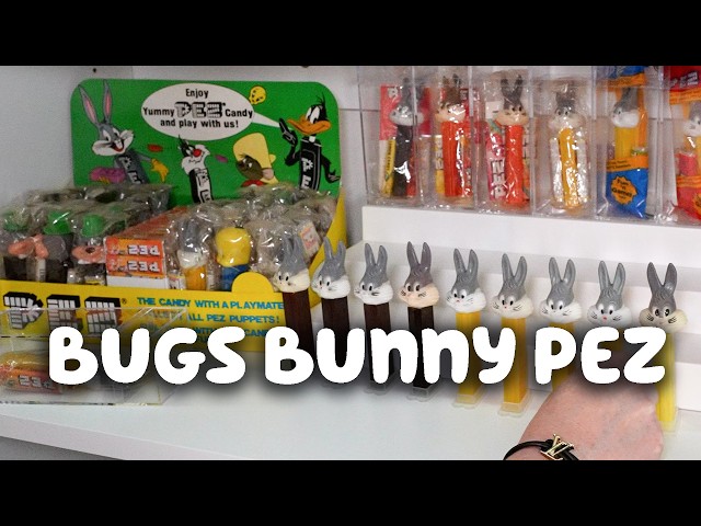 Finally Moving My Bugs Bunny PEZ Collection!