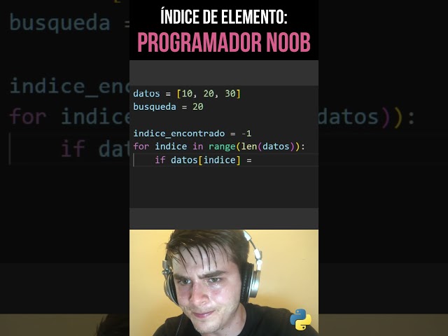 Buscar en una lista en Python: Forma ineficiente vs Solución Pro