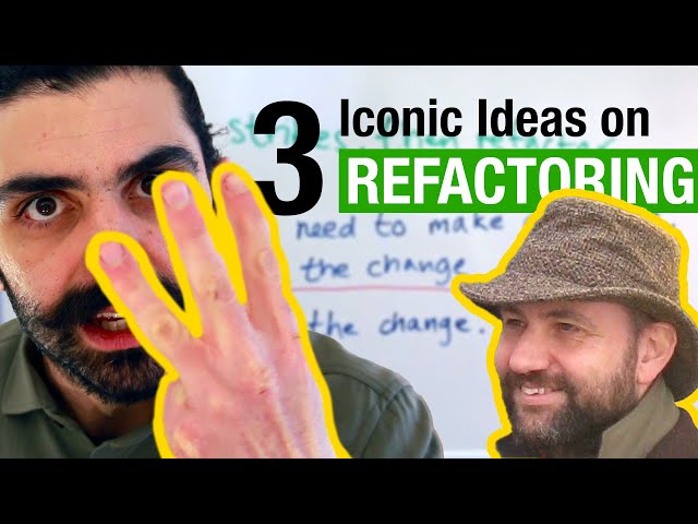 3 Ideas on Refactoring by Martin Fowler