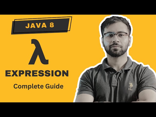 Lambda Expression in java 8 in Hindi ( Step by Step Explanation)