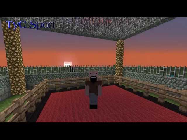 Minecraft Pelea - Imitando a Rocky Balboa