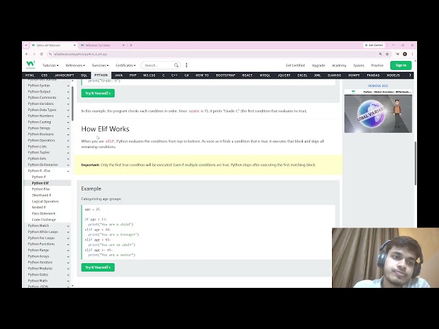 Python Lecture 10 | If, Else & Elif Statements in Python | Python for Beginners 🐍