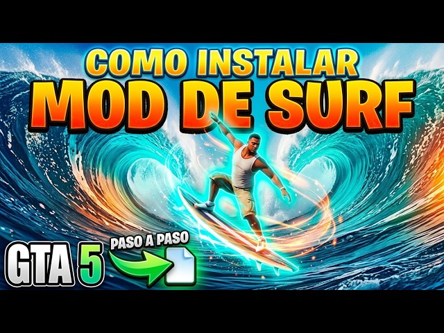 SURFING in GTA 5! How to install the surfing mod for GTA 5