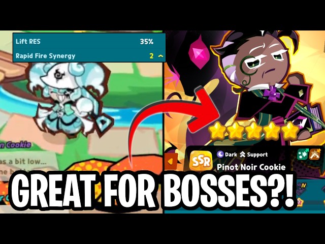 Pinot Noir First Impressions & Testing! This Cookie Is GREAT!! [Cookie Run Crumble]