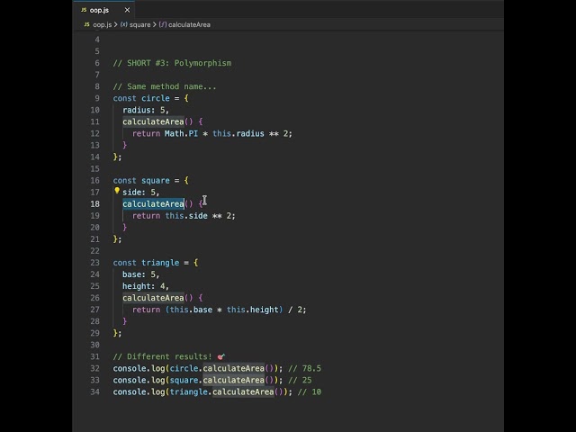 JavaScript Polymorphism |  #coding #frontendcourse #javascript
