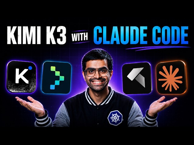 Build a Full-Stack App with Kimi K3 in Claude Code | Full Tutorial