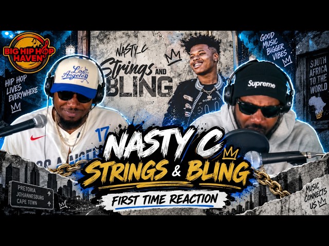 Nasty C  - Strings & Bling 🔥🎤 First Time Reaction
