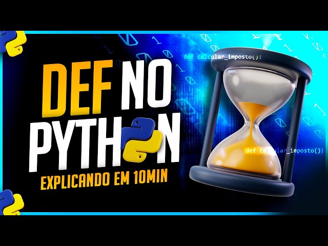 How to use def in Python - Functions Explained in 10min