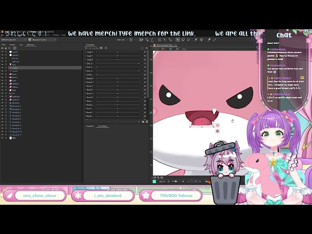 (Rigging Rexxi in Live2d- Aiko POV)- Twitch VOD- (August 25, 2026)