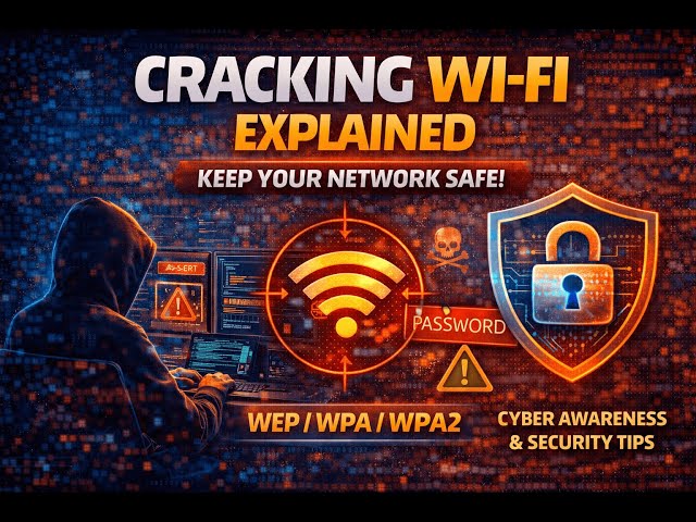 Cracking Wi-Fi Explained | Wi-Fi Hacking Tutorial for Beginners & Professionals