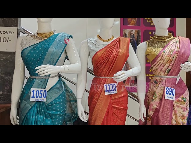 She Needs Latest Sarees || Dilsukhnagar She Needs Saree world || New Sarees updated