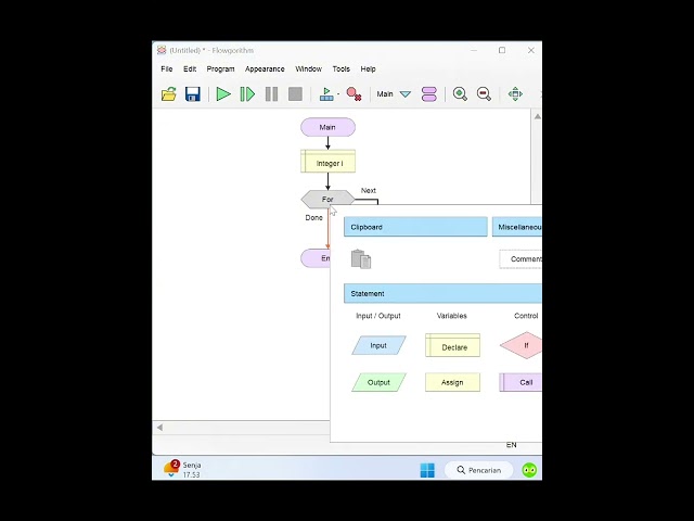 For Loop in Flowgorithm