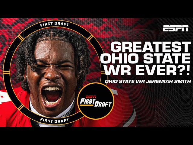 📝Jeremiah Smith DEEP DIVE📝 w/Mel Kiper Jr. & Field Yates! | First Draft🏈