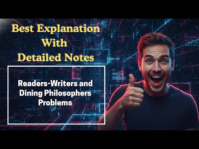 [343] Readers-Writers and Dining Philosophers Problems (Operating Systems)