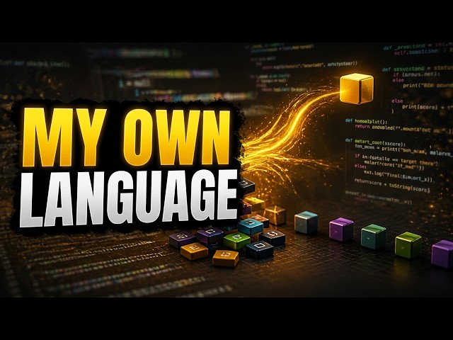 I Built My Own Programming Language From Scratch