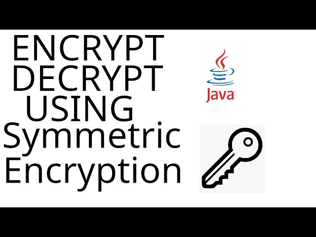 HOW TO ENCRYPT AND DECRYPT MESSAGE USING JAVA