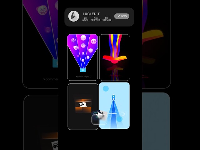 UI ANIMATION IN ALIGHT MOTION | #uianimation #appleglass #alightmotiontutorial