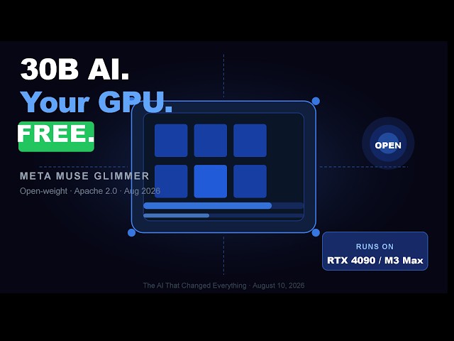 Meta Just Made Powerful AI FREE for Everyone — Muse Glimmer Explained