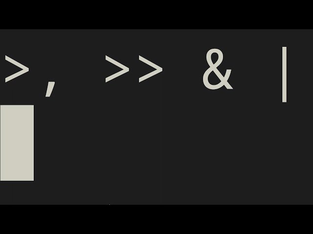 [SHELL SCRIPTING] Redirecting and Appending to a file and Pipes
