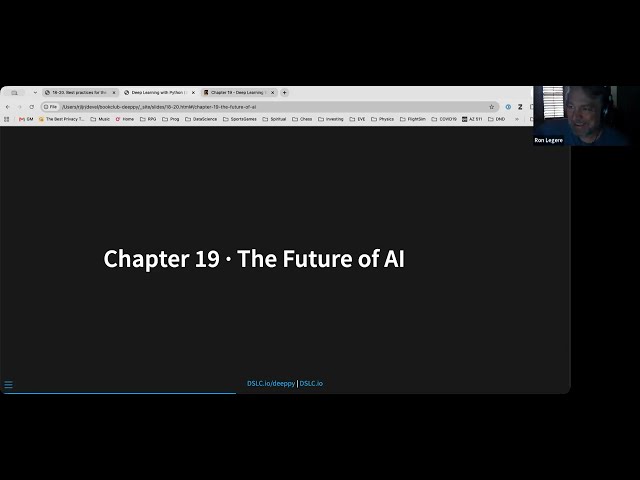 Deep Learning w Python: Real world best practices/The Future of AI / Conclusions (deeppy01 18-20)