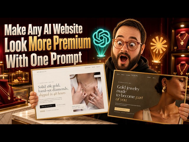 Make Any AI Website Look More Premium With One Prompt
