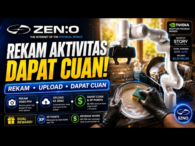 Gratis! Cara Farming Airdrop Zeno DePIN — Weekly Check-In & Misi Studio (Ekosistem Story Protocol)