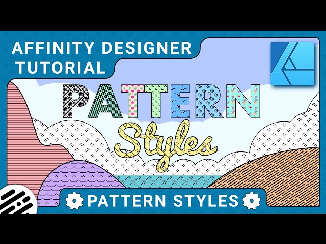 Affinity Designer Pattern Fill Styles Tutorial