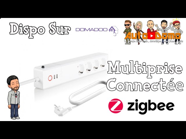 Multiprise connecté zigbee avec port usb compatible tuya smartlife