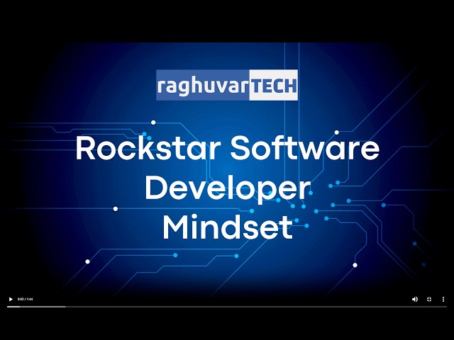 Rockstart Software Developer Mindset
