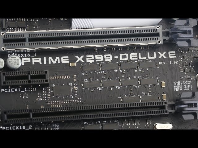 Asus Prime X299 Deluxe Preview DLX