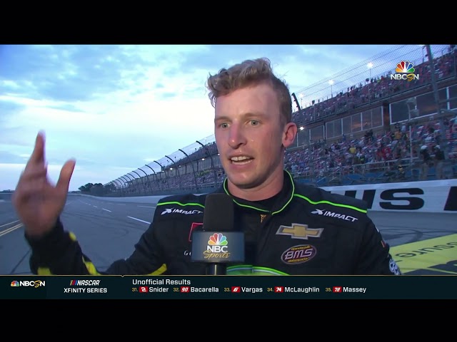 Brandon Brown post race interview - Talladega Xfinity series 2021