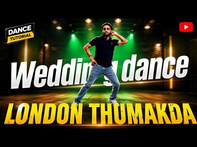 London Thumakda Dance Tutorial | Easy Wedding Choreography Step by Step | Indian Dance World
