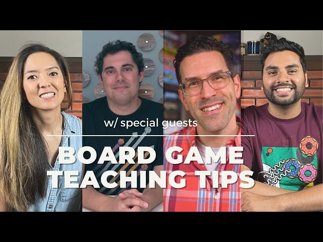 Board Game Teaching Tips (w/ Special Guests Jon Cox and Rodney Smith)
