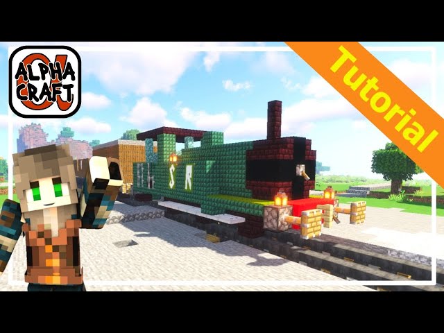 Southern Railways a1x Terrier Tank Engine Tutorial - as seen on AlphaCraft