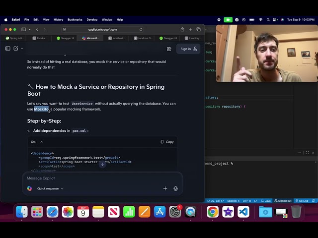 Dependency Injection Mockito Mocking for Unit Testing