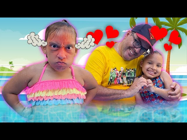 Maria Clara y las historias graciosas sobre nuevos hermanos abandonados - MC Divertida