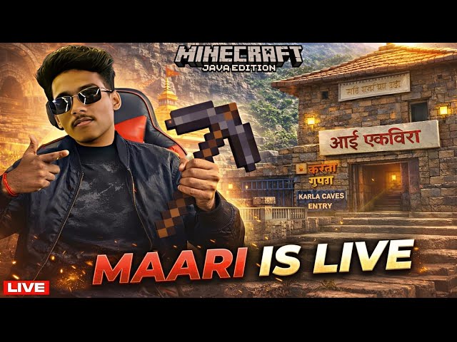 AAI EKVIRA TEMPLE in Minecraft| Karla Caves Build Challen New Journey #Minecraft