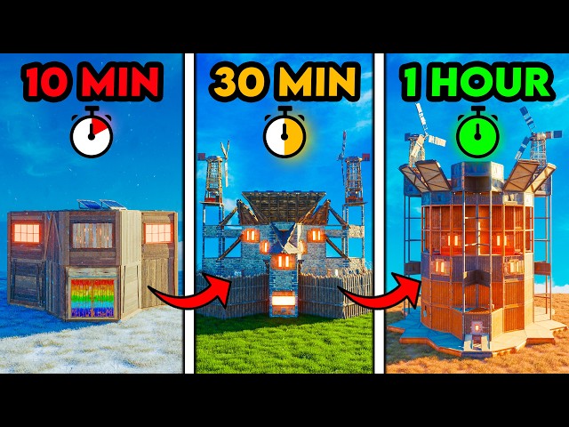 How long does it take to build a good base in Rust?