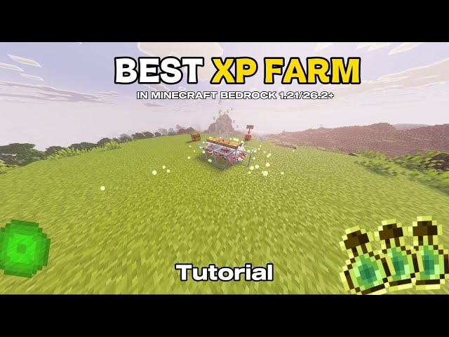 BEST XP FARM IN MINECRAFT BEDROCK 1.21/26.2+